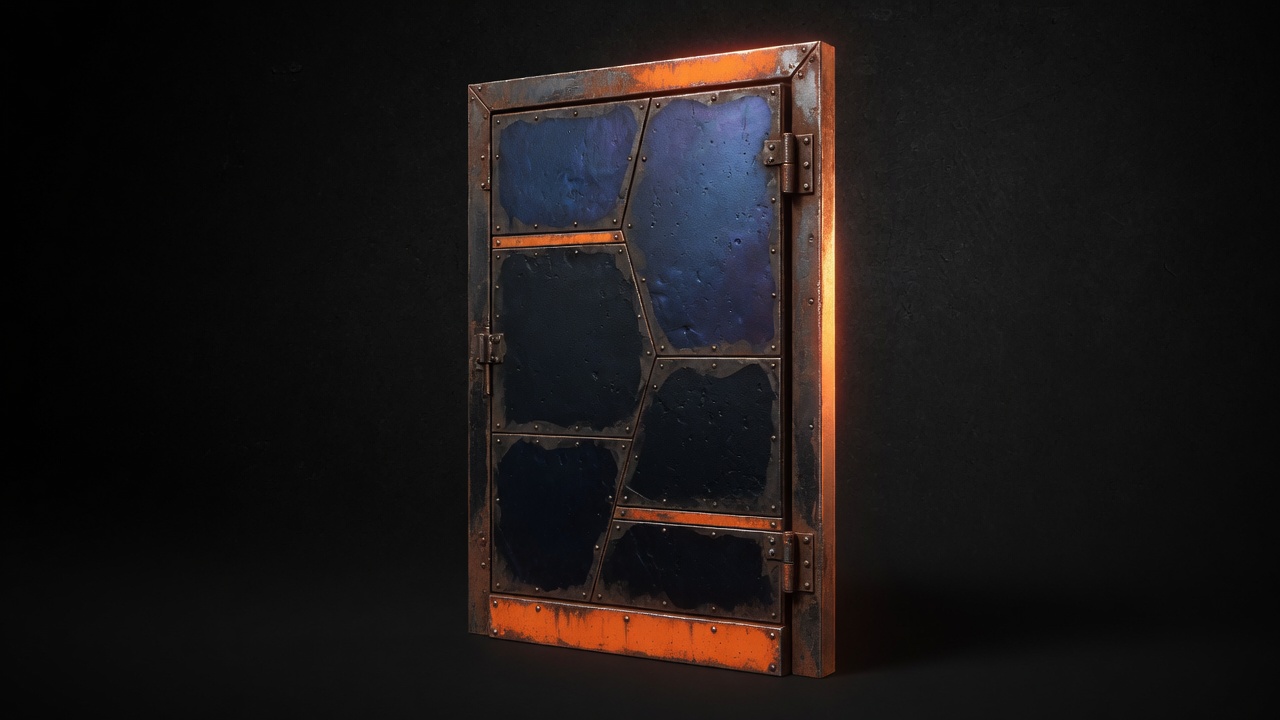 Abyssal Sheet Metal Door — product preview